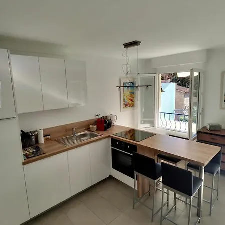 Studio En Fermee Avec Garage Et Parking Cannes